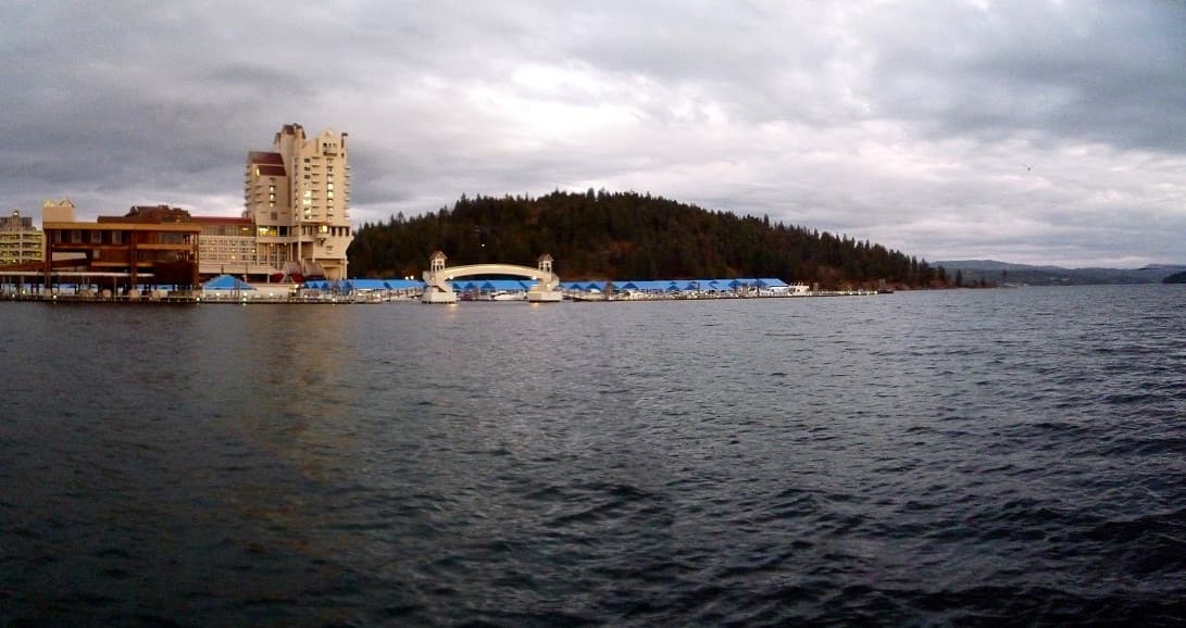 The lakeside resort on Lake Coeur d'Alene — Idaho
