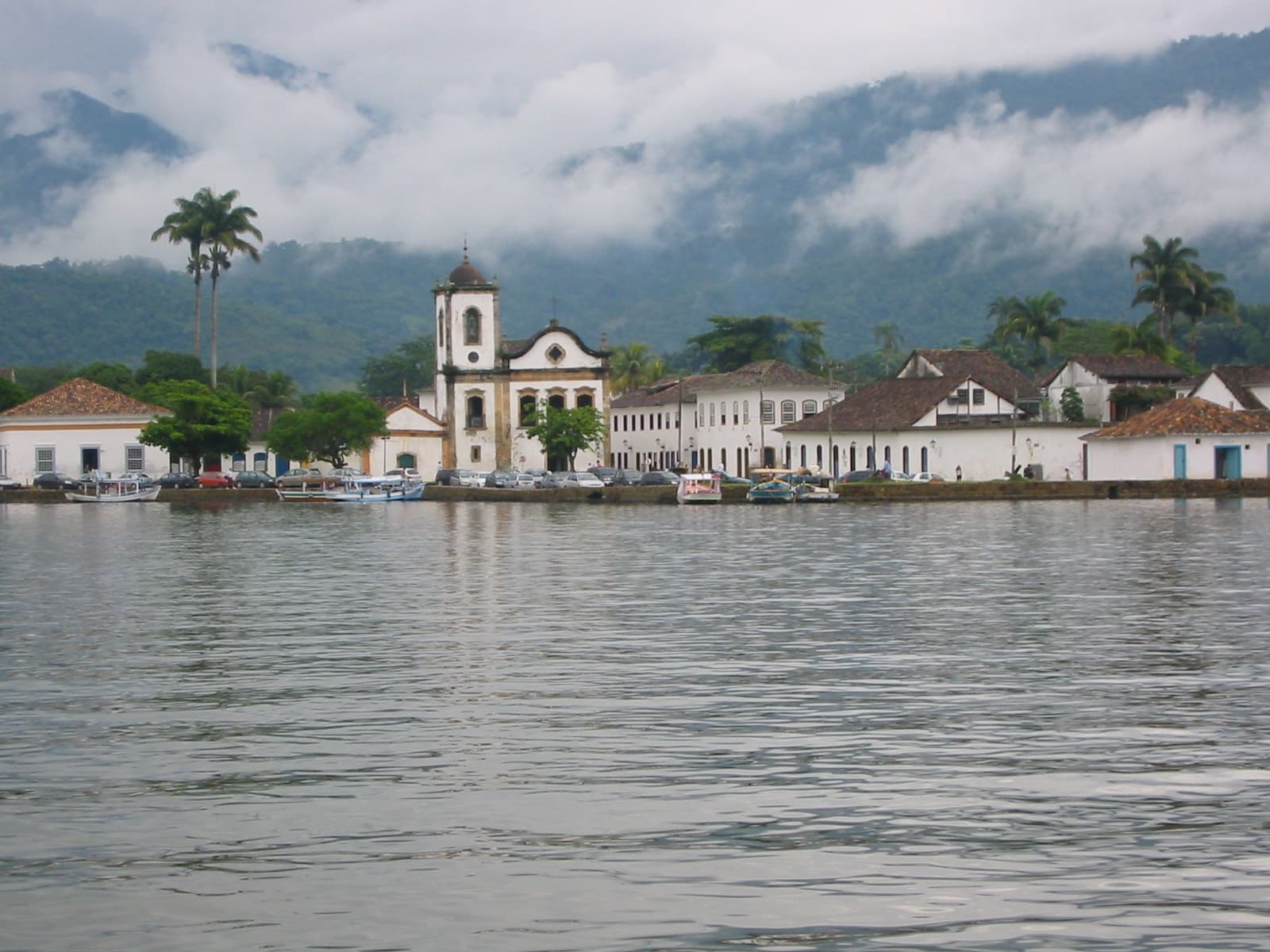 The colonial waterfront town — Paraty, Brazil