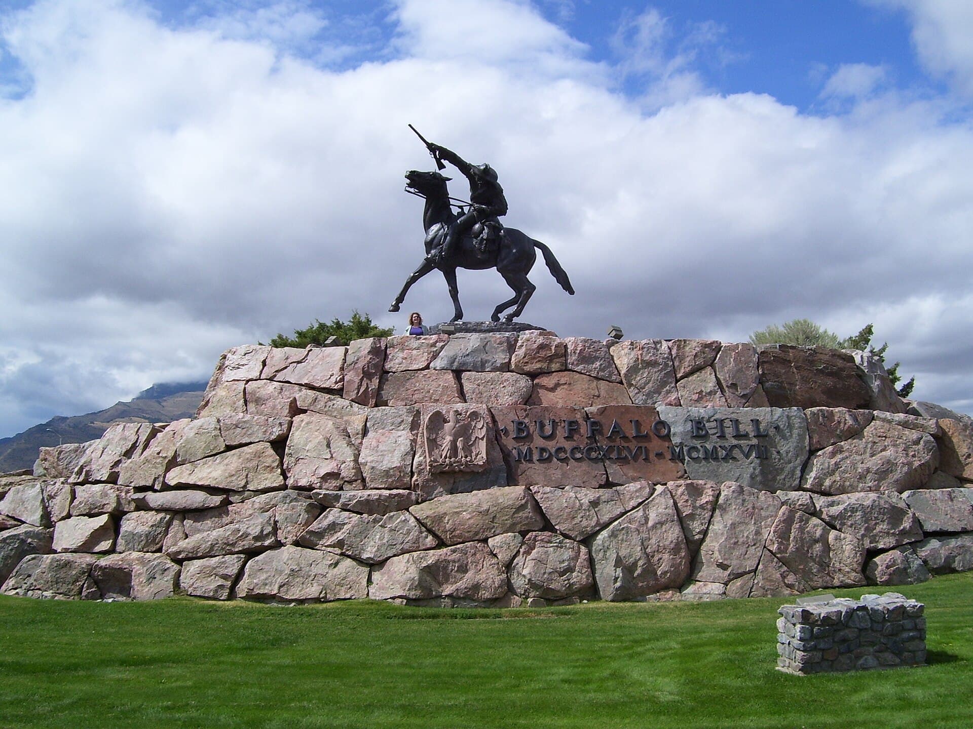 The Buffalo Bill 'Scout' statue — Cody, Wyoming