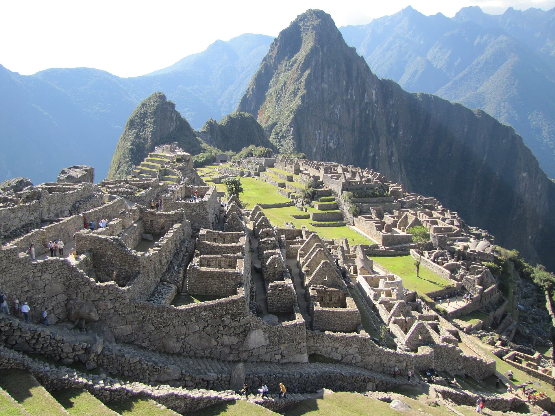 Machu Picchu above the Sacred Valley — Peru