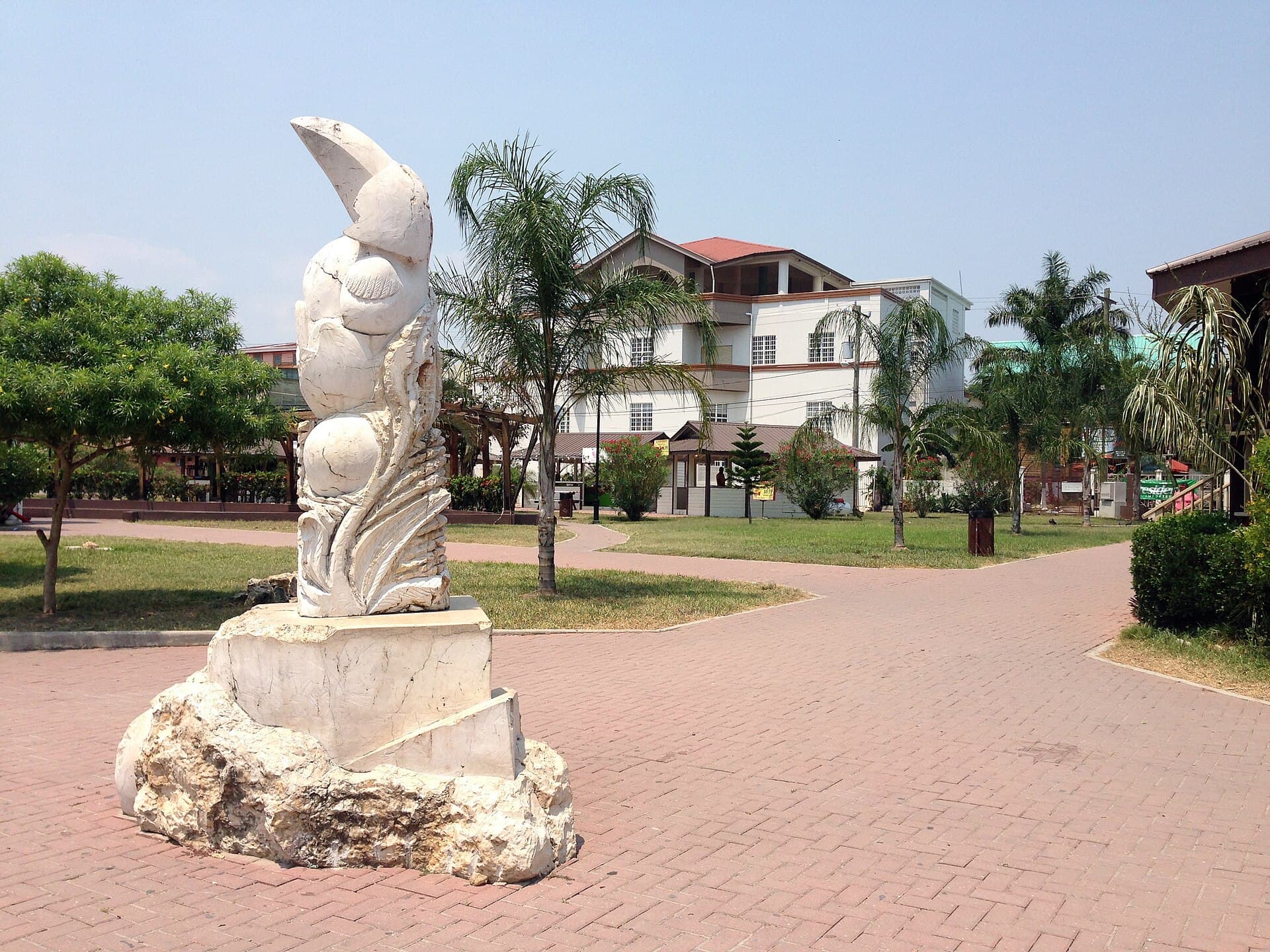 The town center — San Ignacio, Belize