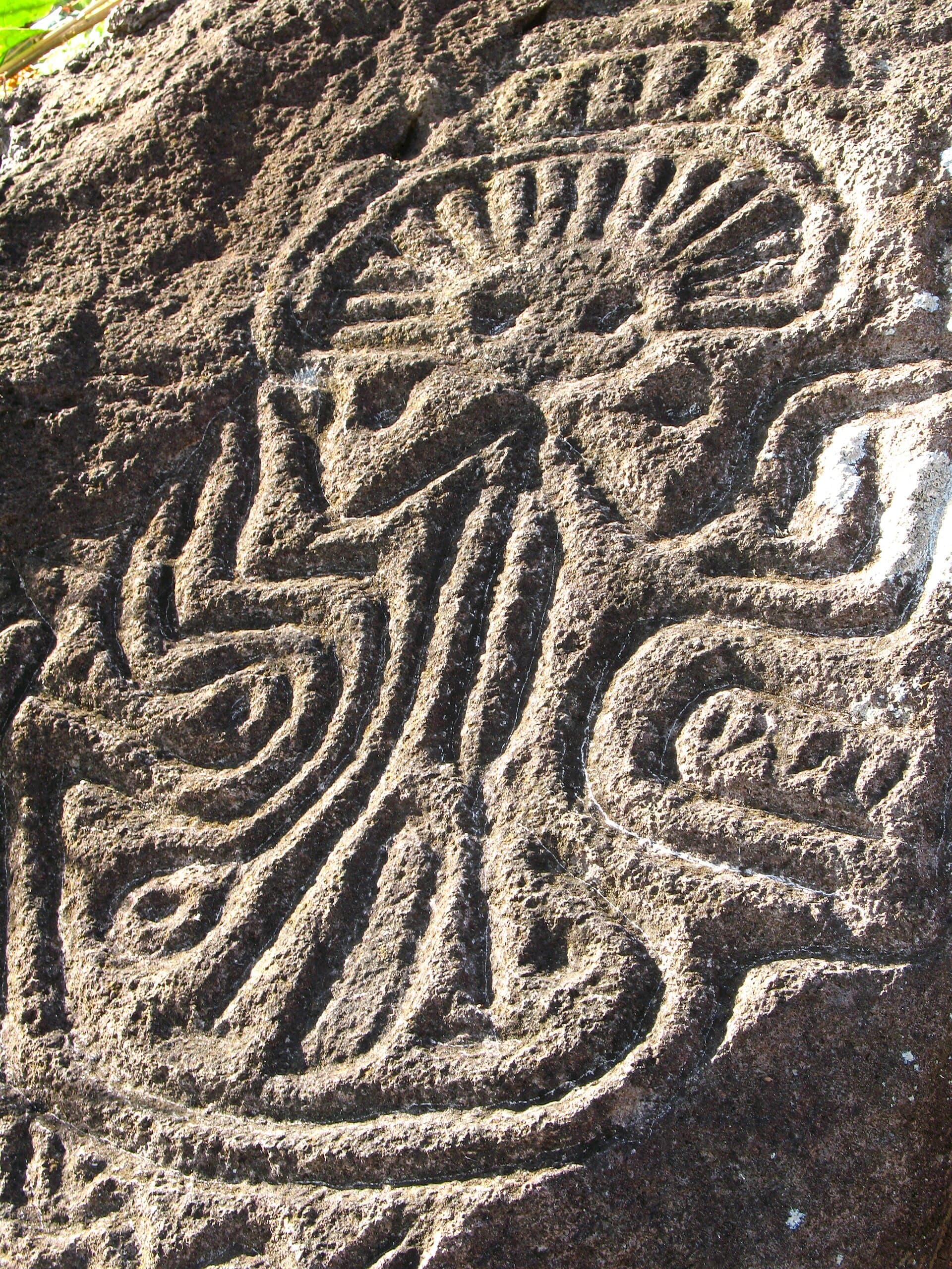 Pre-Columbian petroglyphs on the island — Ometepe, Nicaragua